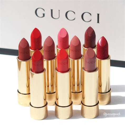 gucci voile lipstick swatches|gucci lipstick swatches.